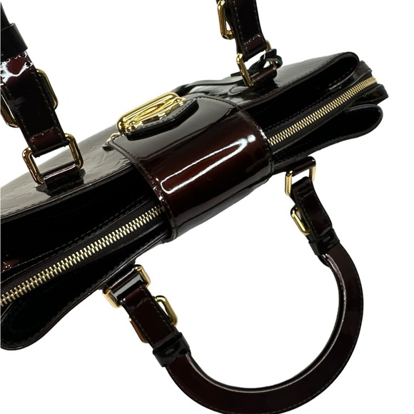 Louis Vuitton Melrose vernis amarante bag - Picture 14 of 16